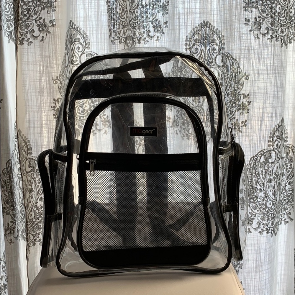 Clear backpack